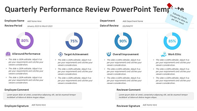 Quarterly Performance Review PowerPoint Template creative powerpoint templates powerpoint design powerpoint presentation powerpoint presentation slides powerpoint templates ppt design presentation design presentation template