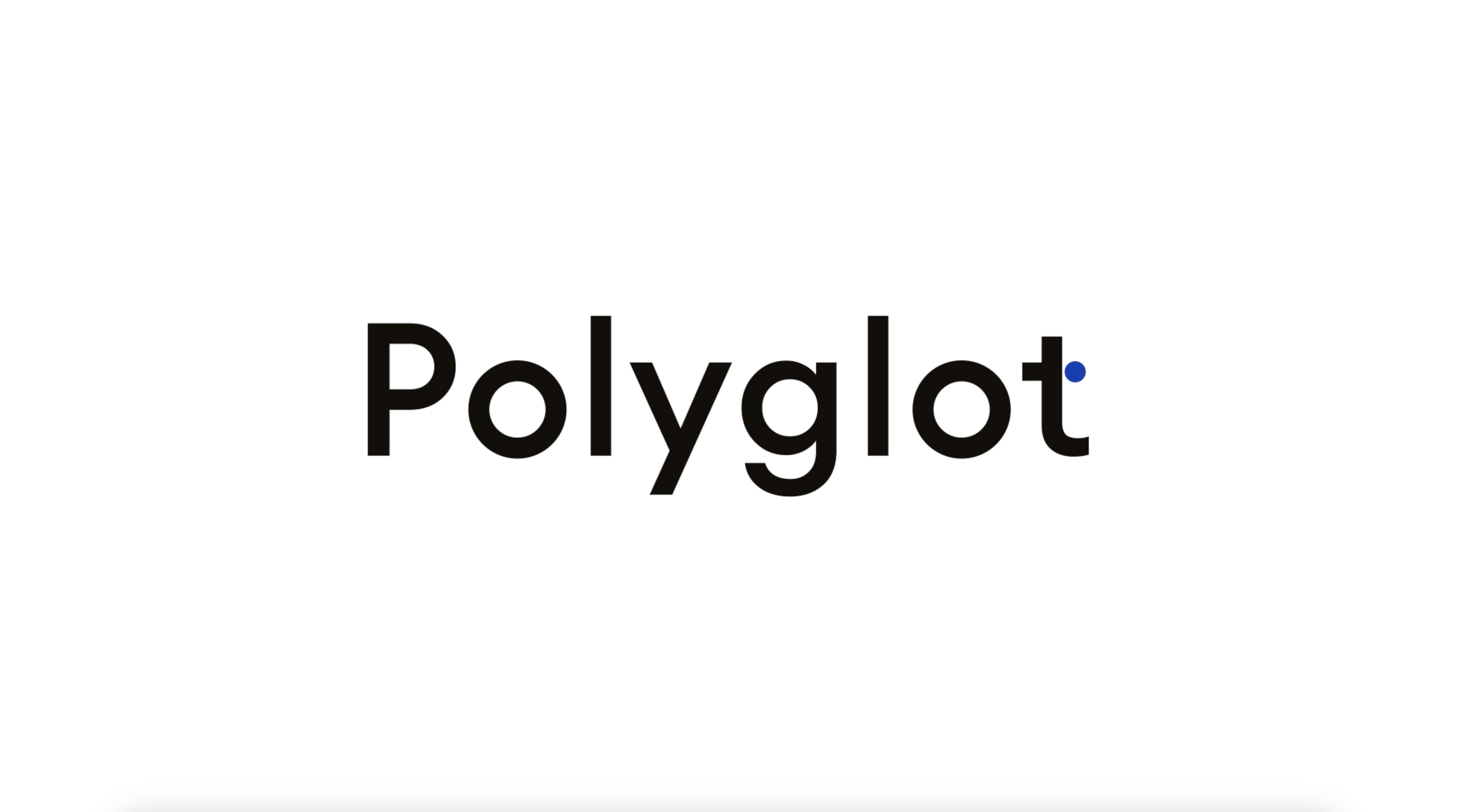 Minimal logo animation | Polyglot 2d animation abstract animation after effects animation design graphic design illustration logo animation motion design motion graphics