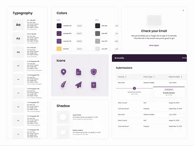 SuperFine → [Novella] [Design System] 3d animation app brand branding clean components design design system icons illustration superfine ui ux website white