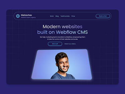 Webflow Expert Agency Landingpage agency business dark expert finance landingpage modern takaz takazcao ui ux webflow website