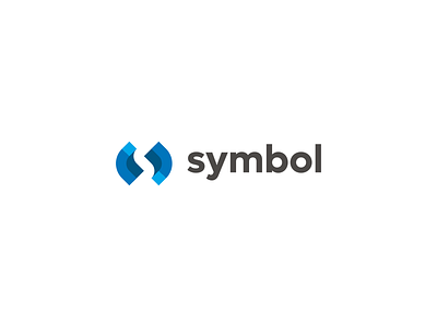 Symbol logo design 3d blue design lettermark logo logo design minimal minimalist monogram negative space s s lettermark s monogram shape shapes simple symbol