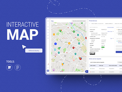 Interactive map app app design case study design desktop app figma map map design miro sytem design ui ui design uiux user interface ux ux design uxui