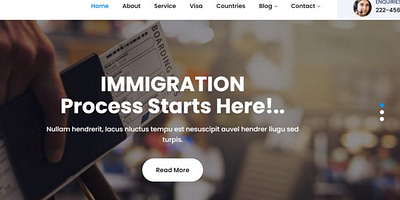 Best Visa consulting WordPress theme for immigration work permit theme design website builder wordpress design wordpress development wordpress template wordpress theme