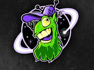 Mascot concepts alien chipdavid dogwings drawing illustration mascot monster vector
