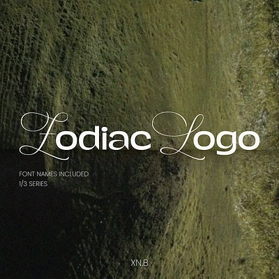 Branding | Zodiac sign as Logo art direction astrology brand identity branding design floral font graphic design logo logotype minimalistic nature inspired typography