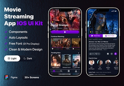 Streaming Service App app app design app ui clean app design design graphic design inspiration design landing landing page mobile design movie app movie design netflix streaming app streaming service ui ui design ux web design