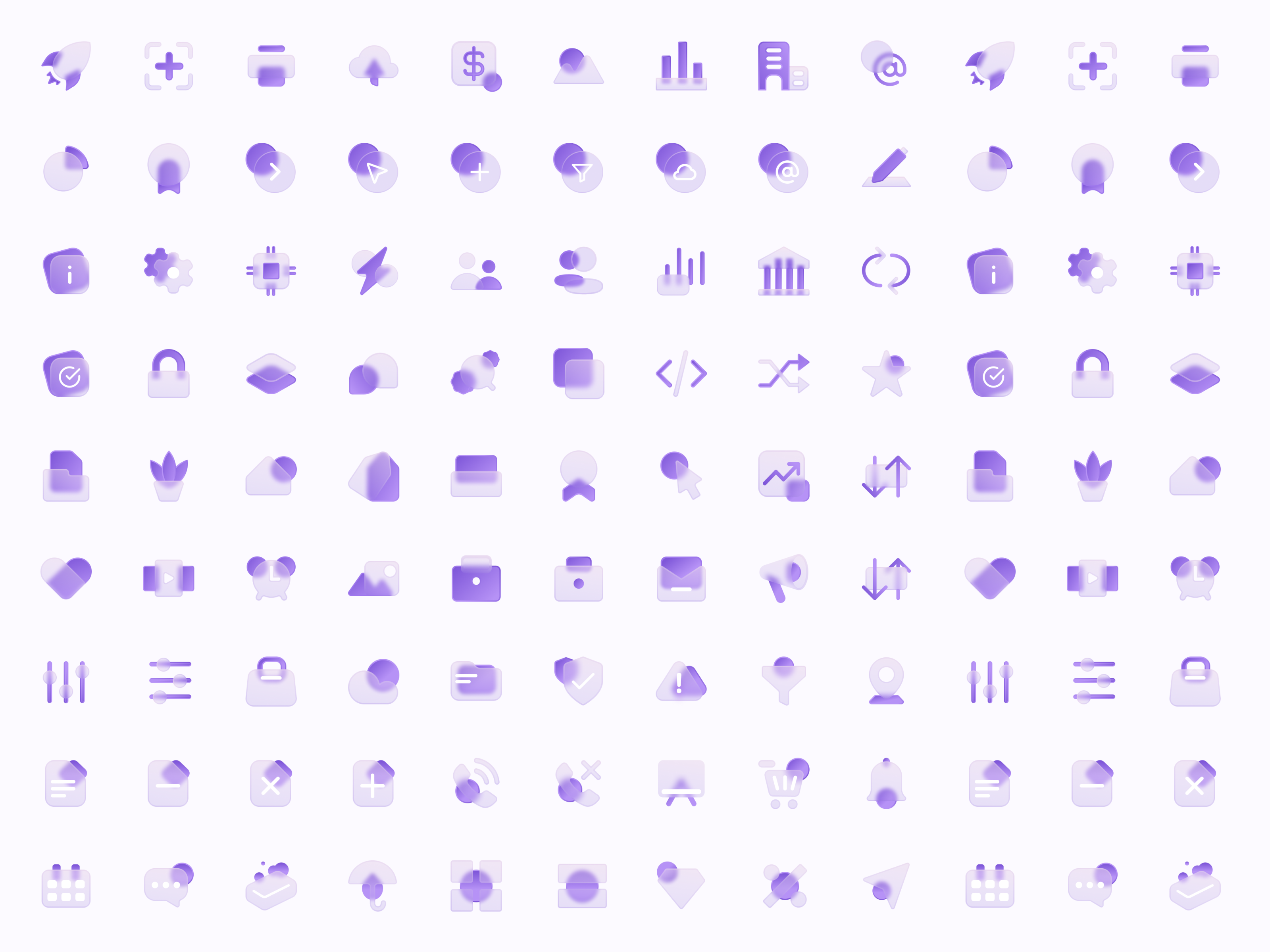 Glass icons V2 accounting icons attio crm glass glass icon glass icons glassmorphism hubspot icon collection icon set conversions icon set saas icon set sales layers marketing icons morphism revenue icons sales salesforce security icons shopping icons