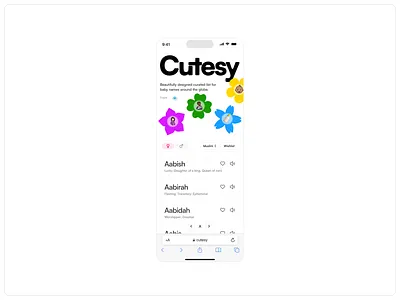 📱 Cutesy responsive compact mobile playful responsive website