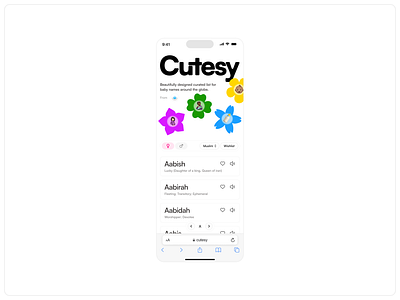📱 Cutesy responsive compact mobile playful responsive website