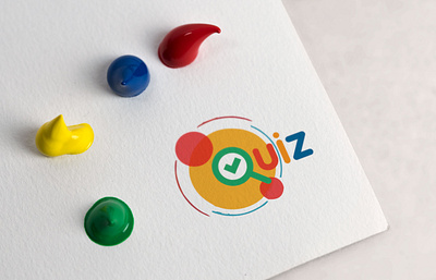 quiz time ? graphic design logo ui