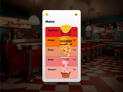 Menu Design 3d 3d design cafe cafe design daily ui daily ui challenge daily ui challenges daily ui design fast food fast food design menu menu design restaurant restaurant design ui ui daily design ui design