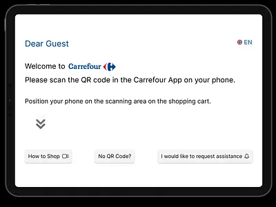 Amazon Dash Cart Redesign for Carrefour Market (Mini Case Study) amazon carrefour case study challenge checkout daily ui daily ui challenge dailyui dash cart design graphic design portfolio ui ui 058 uidesign uix101 userexperience userinterface ux uxdesign