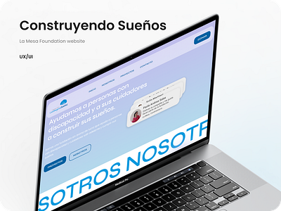 Construyendo Sueños - Website design design design inspo elementor figma graphic design ui ui design ux design uxui web web design wordpress
