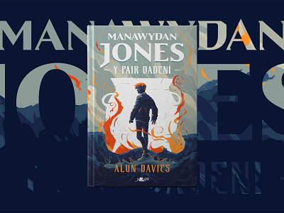 Manawydan Jones: Y Pair Dadeni - Book Cover book cover