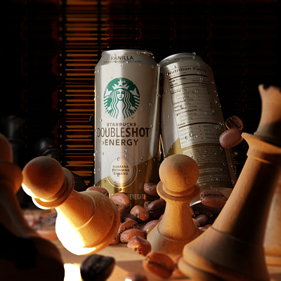 Starbucks Product Branding Concept 3d 3d model 3d render animation blender branding cgi graphic design motion graphics product render rendering starbucks