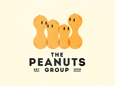 The Peanuts Group brandidentity branding concept design food graphic design logo peanuts vector