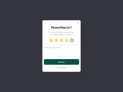 Pop Up Rate Screen - Mobile app branding mobile mobile app mobile app design mobile design pop up pop up screen rate rate screen rate us screen ui user experience user interface ux