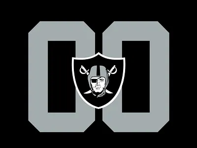 Jim Otto 00 brand branding design football graphic design identity illustration logo nfl oakland otto raiders sports ui visual