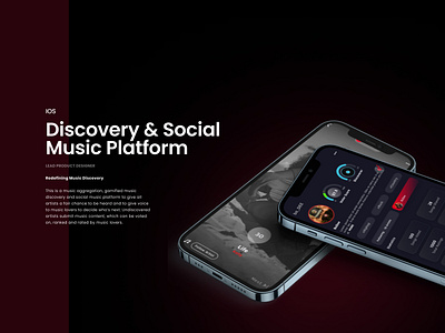 Redefining Music Industry animation music product design ui ux