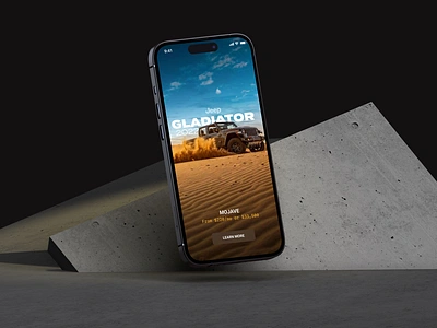 Jeep app ad app companion dealer design jeep truck ui ux vehicle