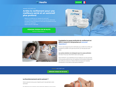 AirFlow - Built On Funnelish branding checkout champ design designing funnel funnel funnelbuilder funnelish sales funnel snore