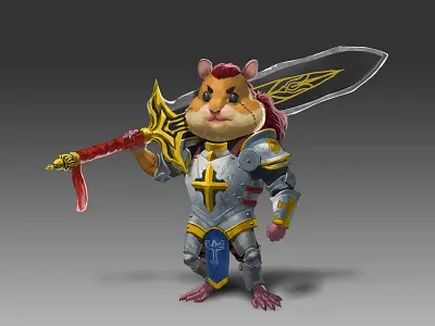 Sir Hamlot | Concept Art Character 2d game art character design concept art design illustration