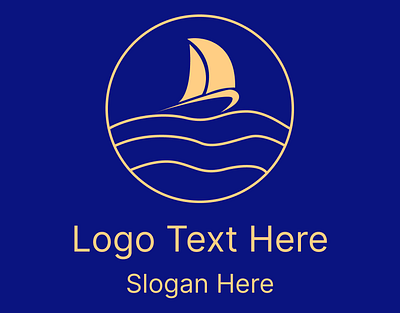 Boat Logo boat logo logo design simple