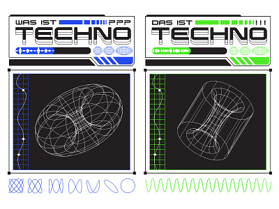 Techno Poster #2 design digitalillustration futuristic graphicdesign illustration illustration art illustrator poster posterdesign sci fi techno wireframe