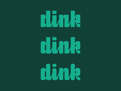 dink dink dink handlettering handtype hashtaglettering lettering process vector vectormachine