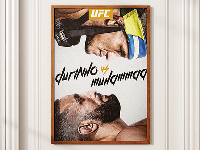 UFC Poster fightnight graphic design poster poster design sport art sport poster ufc ufc poster