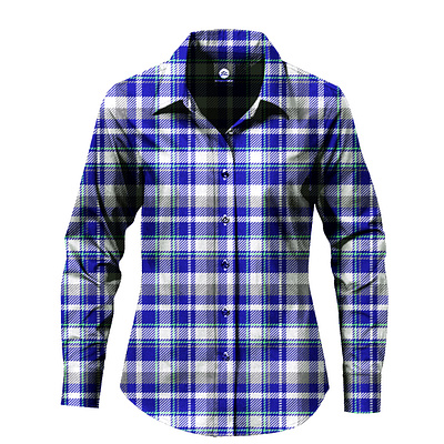 TWILL PLAID PATTERN WITH NAVY BLUE, ASH, AND GREEN tartan