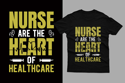 Nurse T-shirt Design. animation branding design graphic design illustration motion graphics nurse t shirt design t shirt t shirt design tshirt ui