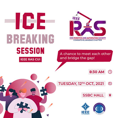 Ice Breaking Poster