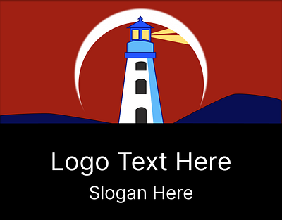 Guide Your Brand to Success with Our Lighthouse Logo 🌊🏠 design graphic design lighthouse logo logo design