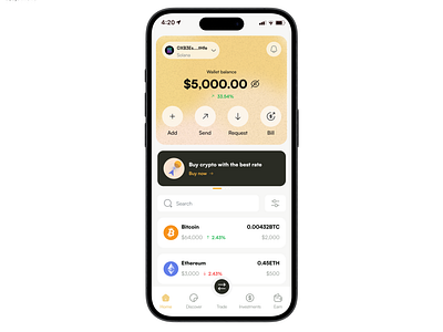 Crypto Wallet bills crypto crypto wallet cryptocurrency investments money wallet