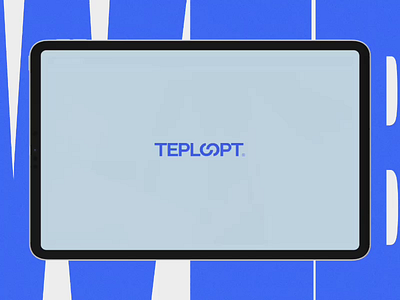 Teploopt site 3d animation bluesite green industry minimal motion graphics ui webflow