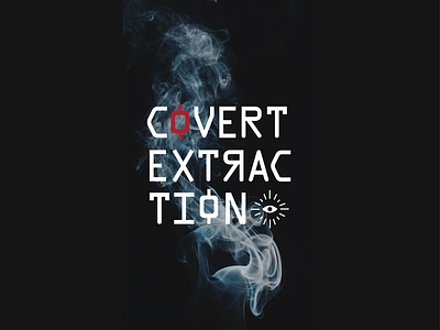 Covert Extraction // Logo art director branding cannabis cannabis brand cannabis branding constructivism design designer freelance art direction freelancer graphic design logo logo design logo development visual identity