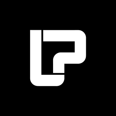 Logo Monogram Initial L & P
