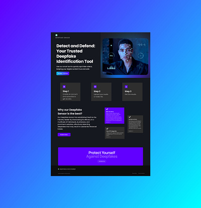 Deepfake Sensor app design graphic design illustration logo typography ui ux vector