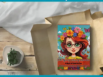 Hello Spring Coloring Adventure: A burst of colorful fun book coloring book design graphic design illustrations vector