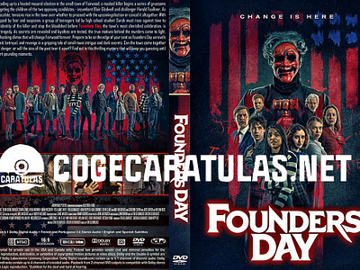 Founders Day DVD Cover design dvd dvdcover dvdcustomcover photoshop