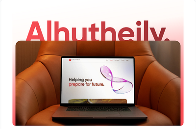 Alhutheily Group Website alhutheily bragi interface design ui ux web design website