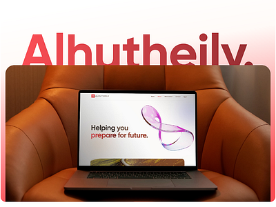 Alhutheily Group Website alhutheily bragi interface design ui ux web design website