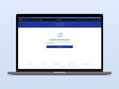 Onboarding - Link Expired design ios mobile ui ux