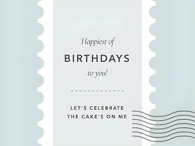 Gray and white minimalist birthday greeting card design graphic design gray and white greeting card design happy birthday card illustration minimalistic vector