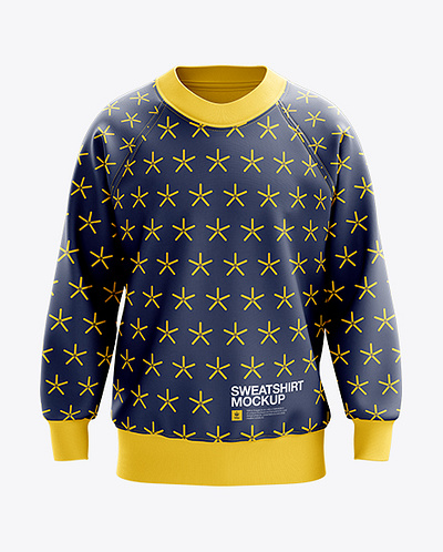 Download Sweatshirt Mockup - Front View mockup kit