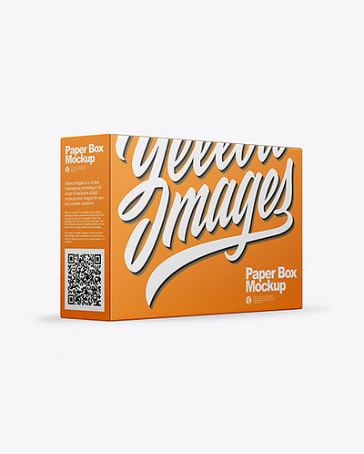 Download PSD Paper Box Mockup mockup kit
