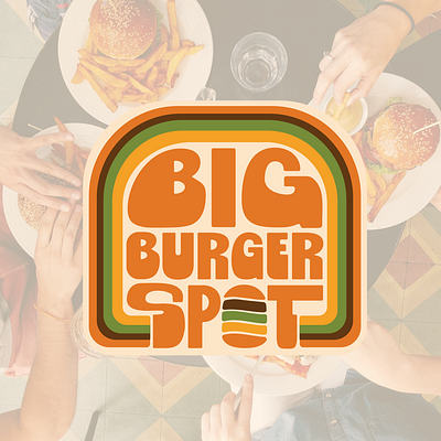Big Burger Spot Brand Identity Concept brand identity branding design graphic design illustration illustrator logo