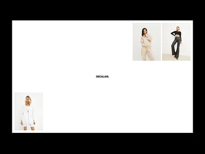 DECALAIS | E-commerce e commerce online store ui user experience user interface ux uxui uxui design website