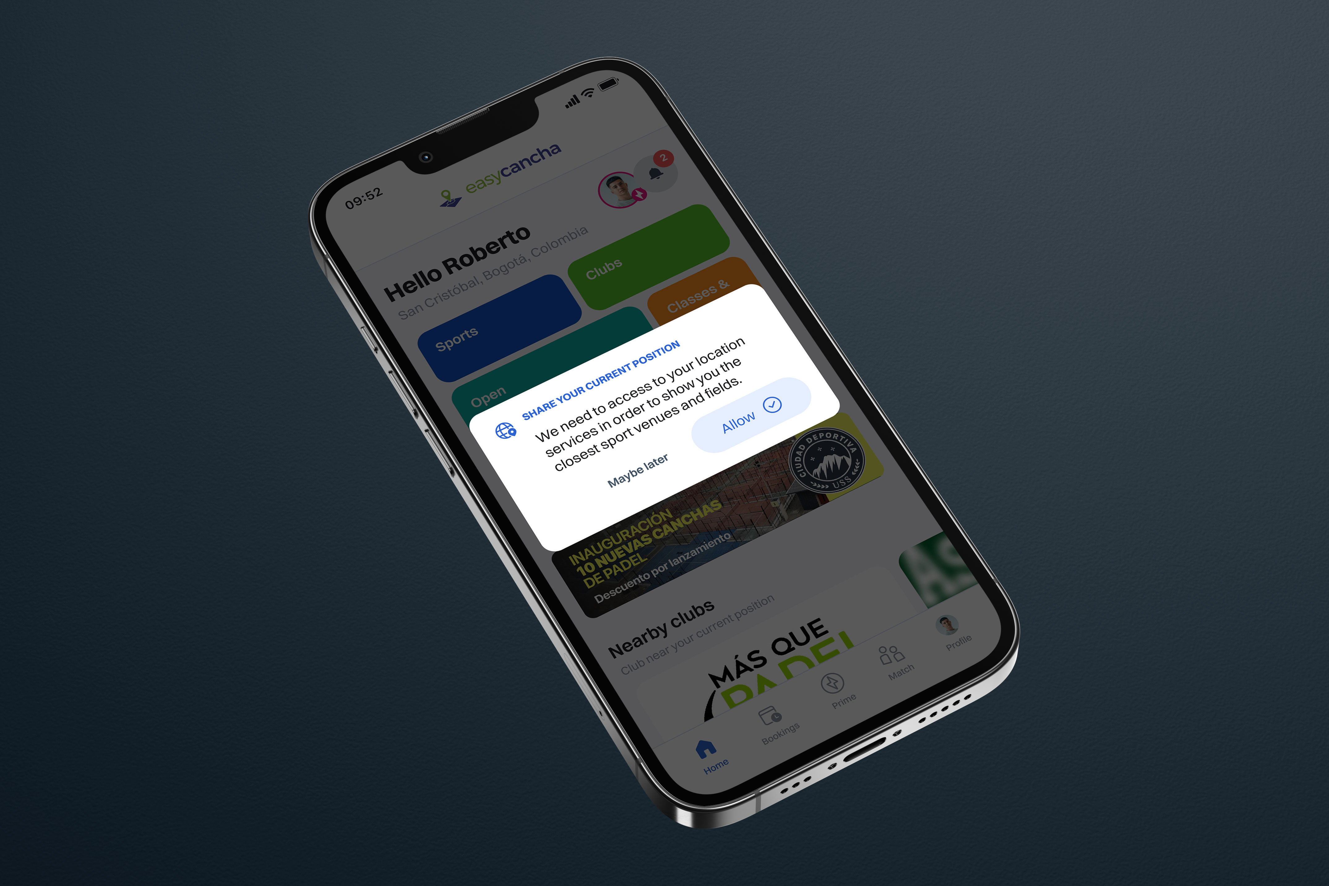 Modal allow modal buttons icons links location services modal modal component modal ui simple modal sports ui ui component ui design user experience user interface ux ux design